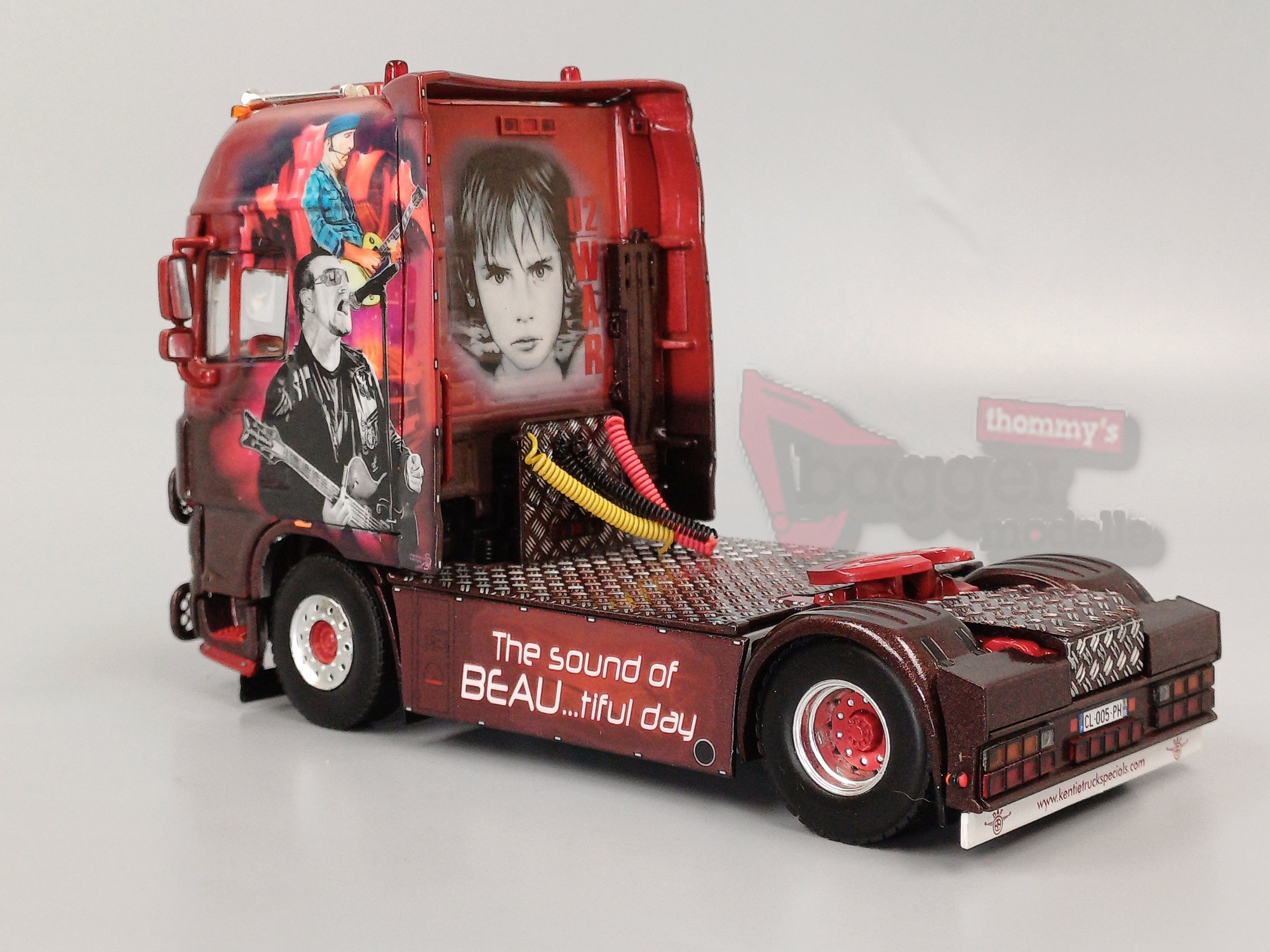 01-4509 -WSI - DAF XF 105 SSC 4x2 2achs Zugmaschine - Transports Beau - F -